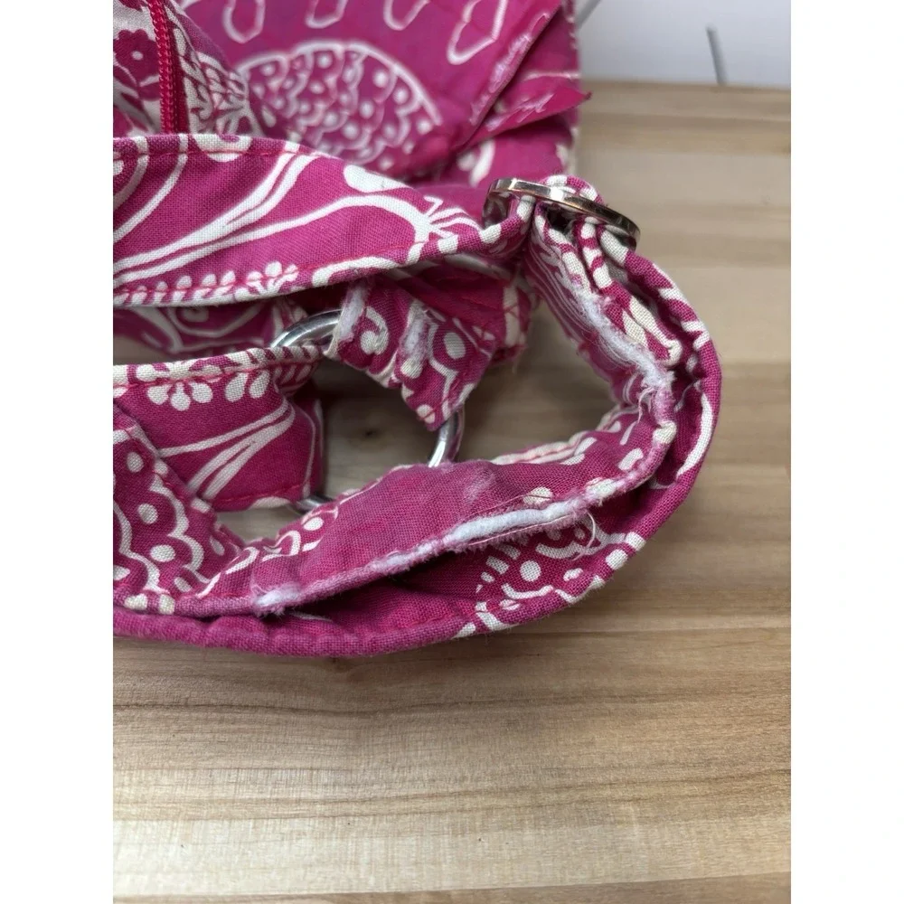 Vera Bradley Twirly Birds Pink Hipster Crossbody Breast Cancer Awareness